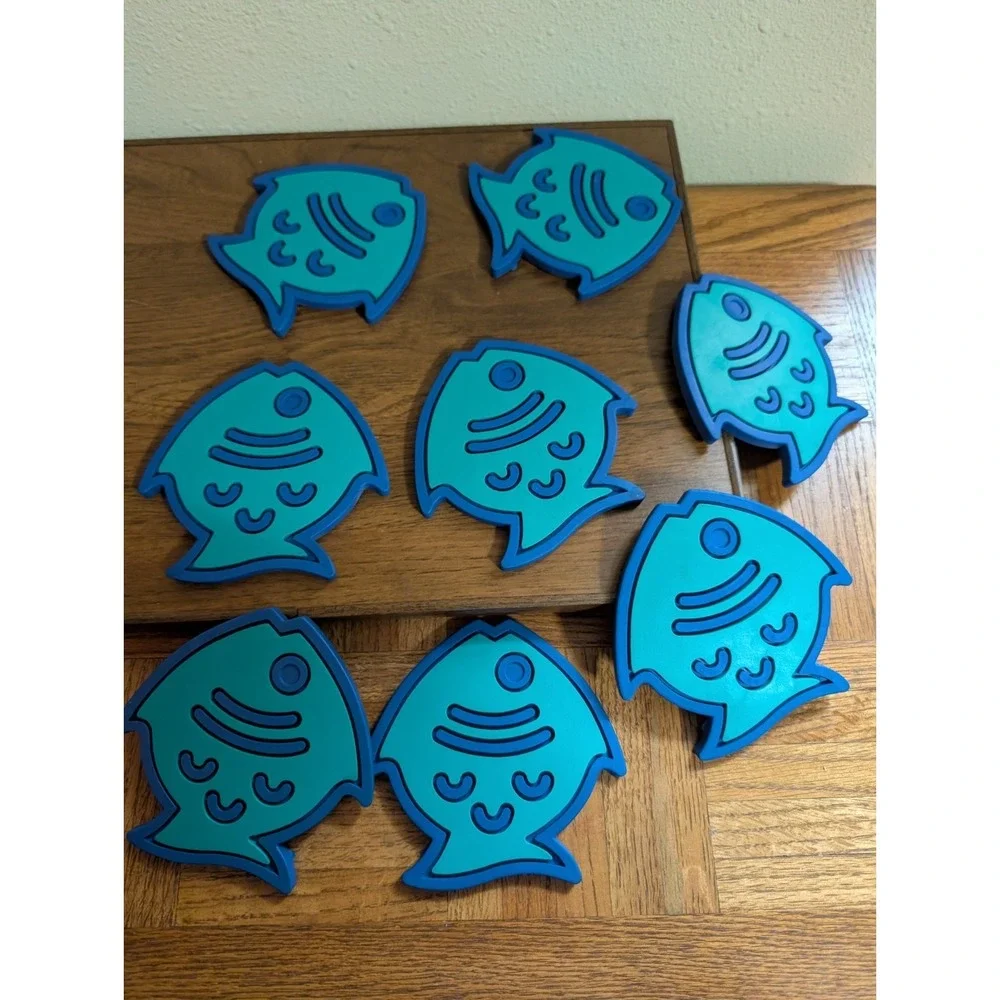 Vintage Umbra 1993 Rubber Coasters Drink Coasters Made By Umbra Canada Lot Of 8
